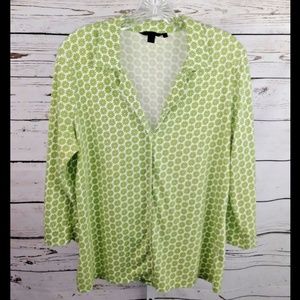 Boden floral print top size Large